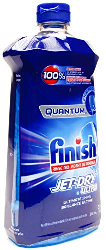 finish quantum rinse aid jet-dry ultra ultimate shine 32 fl oz  946 ml - 315 washes