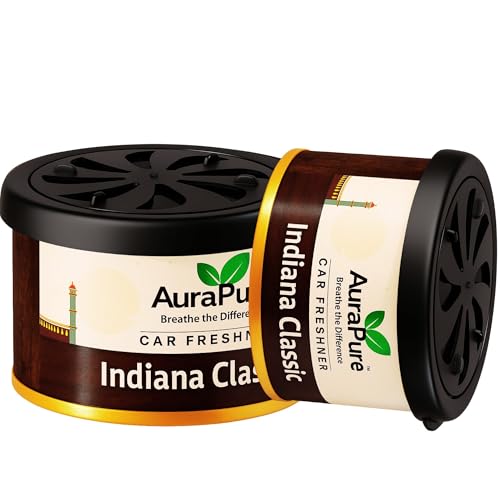 Image of Indiana Classic Gel Car Air Freshener | Long-Lasting Premium Gel | Car Dashboard Interior Perfume | Air Purifier Deodorizer | AP-INCLASSIC-100G Strong Scent for Car Cabin & AC Vent Freshness