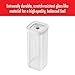 ZWILLING Fresh & Save CUBE Storage Organizer, 3S, 1.25-qt, Pantry Organizers and Storage, Plastic, BPA-Free Airtight Dry Food Storage Container for Storing Brown Sugar, A 2-pound Bag of Rice and more