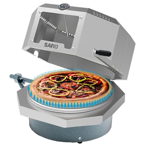 FC40 Assador de Pizza Compacto Italiano à gás GLP 40cm