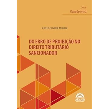 Capa do livro Do Erro de Proibição no Direito Tributário Sancionador