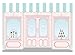 Allenjoy 7x5ft Ice Cream Parlor Shop Backdrop for Girl's Baby Shower 1st First Birthday Party Sweets Table Decor Event Decorations Photo Booth Background Supplies Props Pictures Drop