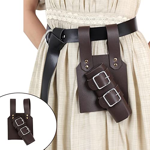 Coldre de espadas de couro medieval - Porta Espadas Renascença | Estojo Rapier Frog Holder, Cavaleir