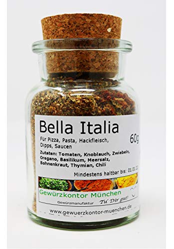 Bella Italia, Pastagewürz 60g im Glas Gewürzkontor München