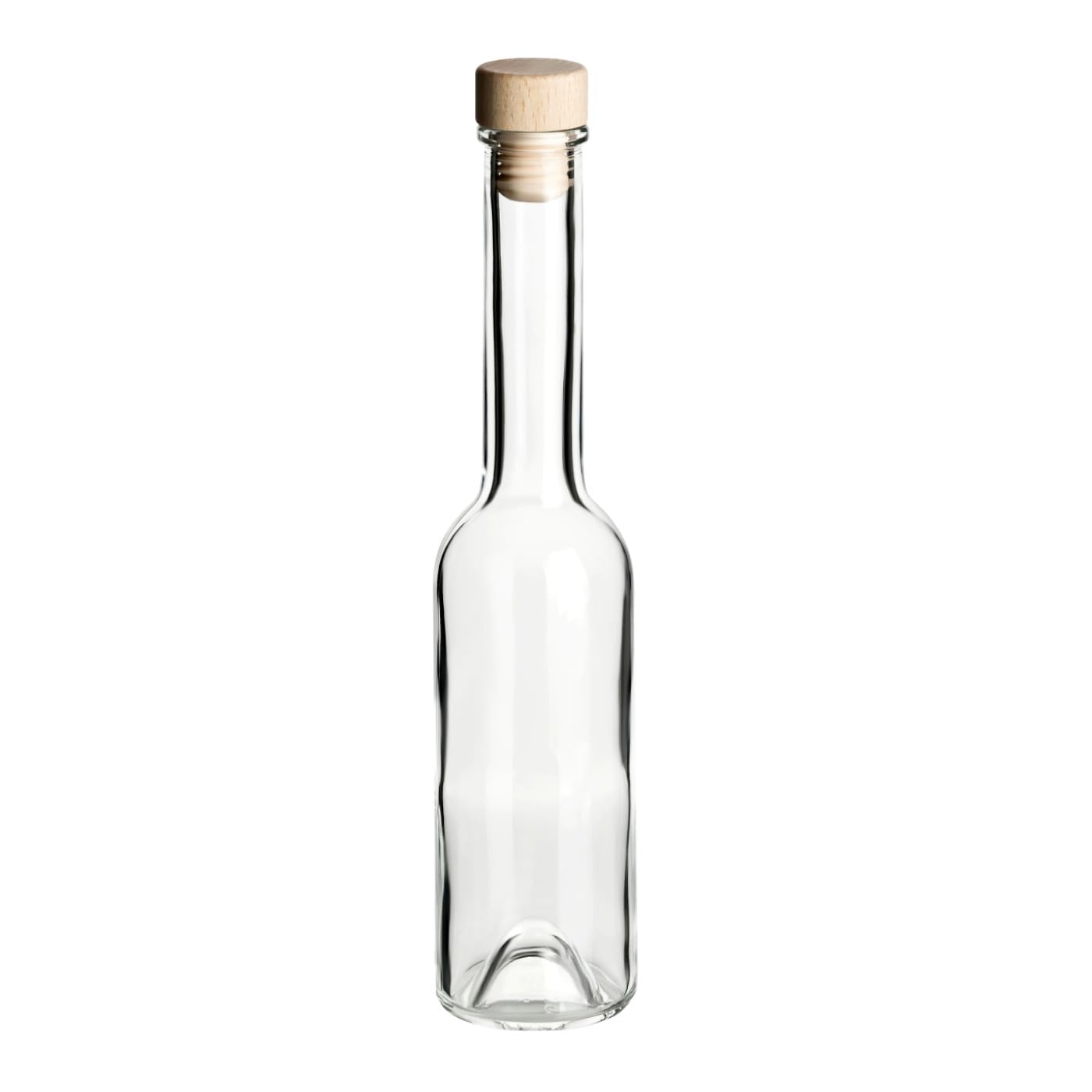Gouveo Juego De 6 Botellas De Vidrio Clásicas De 500 Ml Con Corcho (HGK) - Botella Vacía De Vidrio De 0,5 L Para Llenar - Botella De Vidrio Para Licor, Ginebra, Aceite