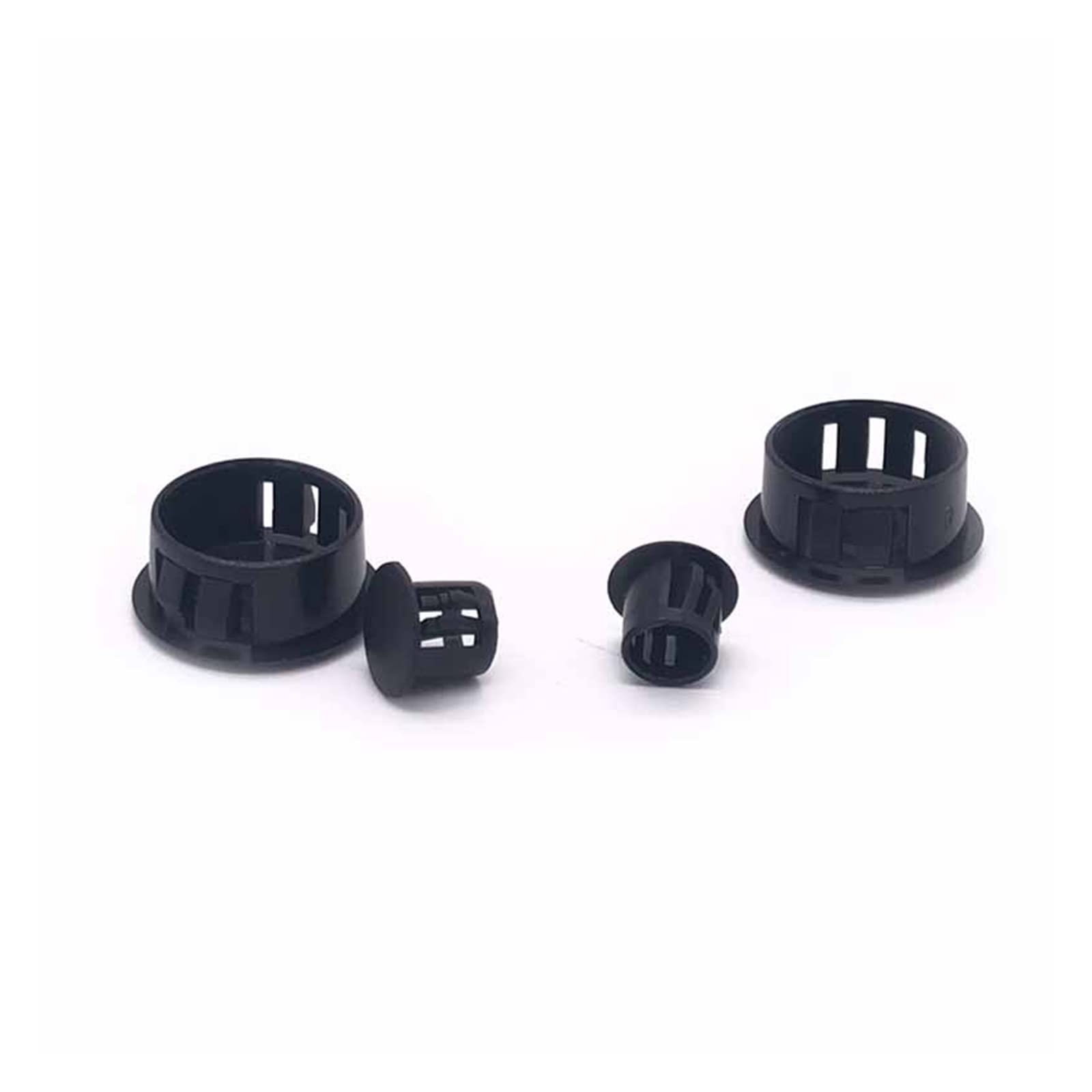 yaoqijie 10 Stück 40 mm Kunststofflochstopfen 50 mm 60 mm 70 mm 75 mm 45 mm Nylon Schwarz Grau Weiß Stopfen Staubkappen Flachkopf Reservierte Lochstopfen lasting ( Color : Black , Size : 100PCS_30MM )
