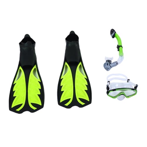 Generic Juego de Snorkel Profesional para Adultos, Máscara Ligera sin Fugas, Aletas para Exploración Submarina, Natación para Adultos (#3)