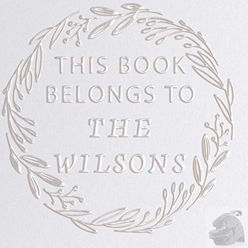 Personalized Library Book Embosser Stamp Custom From The Library Of From The Library Of Embosser Library Book Embosser Seal Stamp Personalized Customized #TOP3