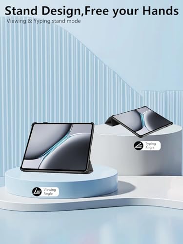 Étui magnétique TABWEE W90 en cuir synthétique durable