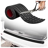 Anti-Slip Car Rear Bumper Guard Protects Vehicle Paintwork,40.24'x3.3' Cuttable Car Rear Bumper Protector Guard,Upgraded Cars Accessories Bumpers Protector for Trunk