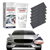 Sparkle Cloth Car Scratch Remover,Car Scratch Repair Paste,Nanosparkle Cloth for Car Scratches,Effective Combination and Use(1PC, 6 Sheets of Cloth)
