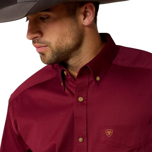 Image of Ariat Men's Solid Twill Classic Fit Shirt