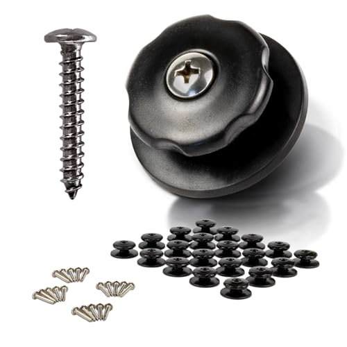 CARGO VA Intelligent Vehicle Accessories 20 Rundknöpfe inkl. Schrauben - Planenknöpfe - perfekt zum Befestigen von Anhängernetzen und Planen