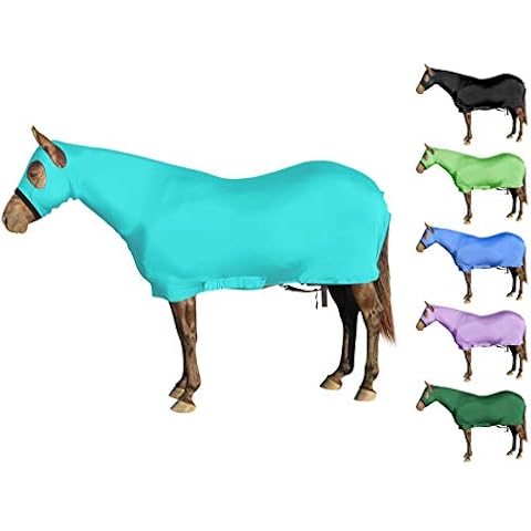 Derby Originals Comfort Stretch Lycra Horse Sleazy Full Body Sheet with Neck Cover, and Sizes Cover