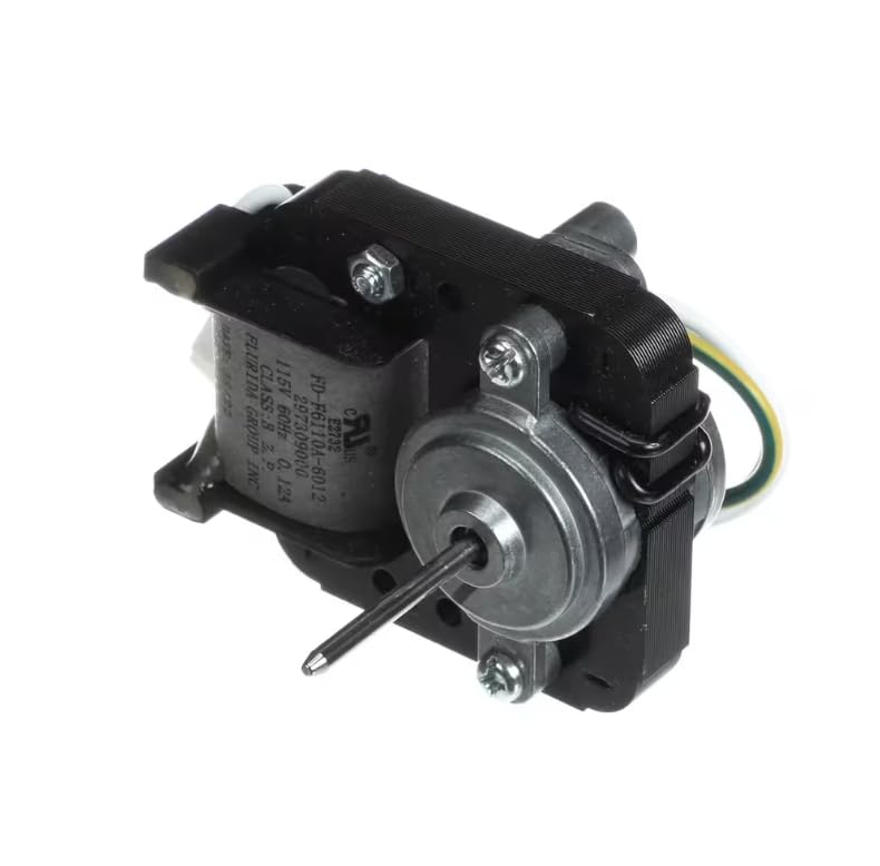 Evaporator Fan Motor – Compatible with Frigidaire FD-F6110A-6012, 115V 0.12A Refrigerator Freezer Replacement