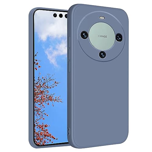 Étui Huawei Mate 60 Pro anti-choc en silicone violet contre les chutes