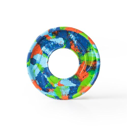 Image of Chuckit! EcoFetch Flyer Rubber Dog Toy, Medium (8 Inch Diameter) Pack of 1, for Breeds 20-60 lbs | Soaring disc style design, easy to throw and catch, keeps active pups leaping, chasing and playing outdoors every single day