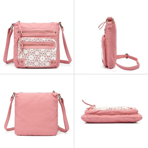 Image of Scarleton Crossbody Bags for Women Purses and Handbags Multi Pocket Shoulder Bag Faux Leather Small, H1833