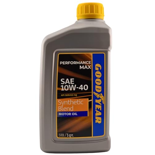 Aceite para motor mezcla sintética SAE 10W-40 Goodyear 1 cuarto miniatura 2