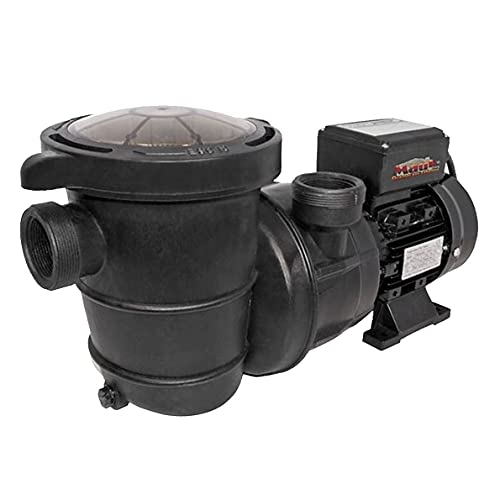Mauk Schwimmbadpumpe 14.400 l/h 550W Poolpumpe mit Vorfilter, 1 1/2" Innengewinde, 7,5 m Förderhöhe, 230V Umwälzpumpe für Pool & Schwimmbad, kompatibel mit Filteranlagen