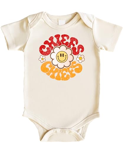 Groovy Daisy School Spirit Shirt for Chiefs Game Day Apparel for Adults and Kids4