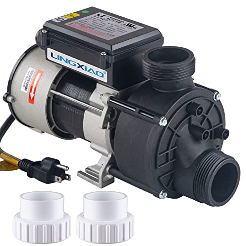 Image of SPA Bath Pump & Hot Tub Bath Pump - LX Bathtub Pump 110V - 120V, 0.75HP, 1.5 inch Port, Compatible with OEM Models - (Model: WCH75)