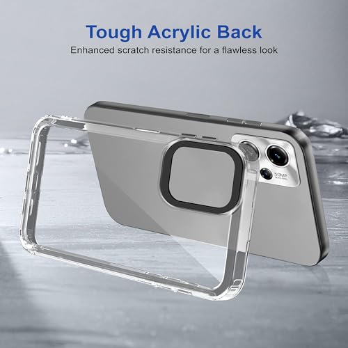 Image of amazon basics Back Case Cover for Motorola Moto G13 (TPU + PC Transparent)