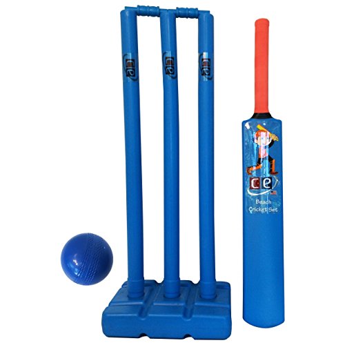 CE Cricket Equipment USA Beach Cricket Set for Kids Plastic Water Proof Contents