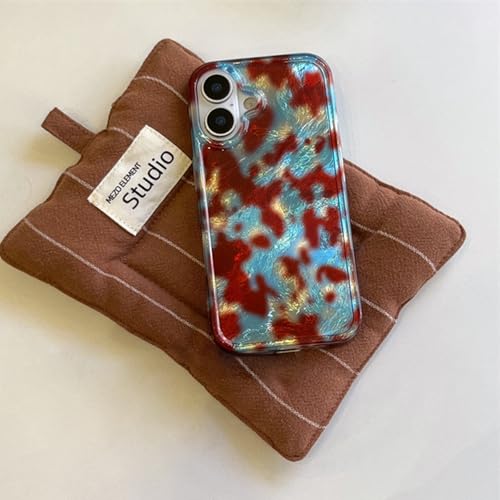 Coque compatible avec iPhone 16 pour éviter les chocs avec style léopard ambré - 7