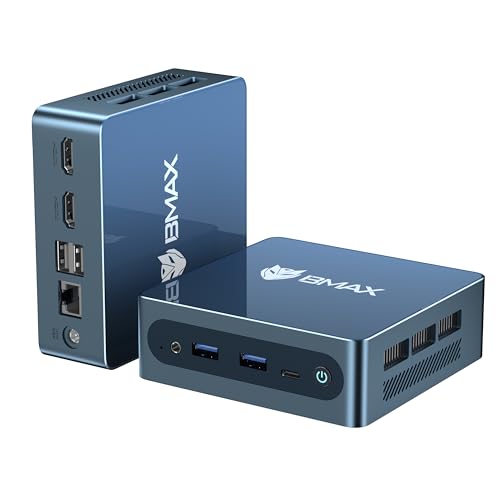 Bmax B4 Plus Mini PC Intel N95 Windows 11 Pro 12GB DDR5 512GB SSD