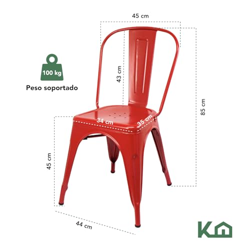 La Mejor Selección de Sillas Tolix - los más vendidos. 9 Imagen adicional