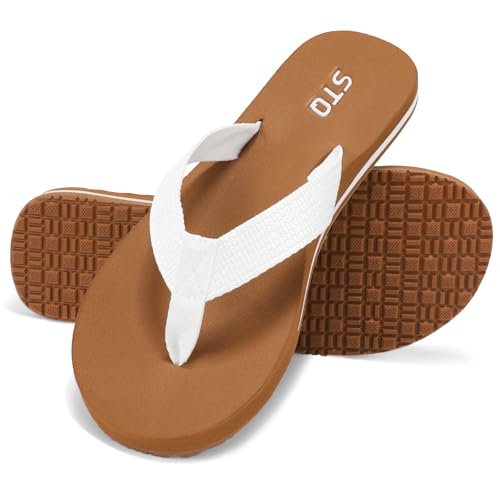 Image of STQ Womens Quick Dry Flip Flops丨Arch Support Thong Sandals
