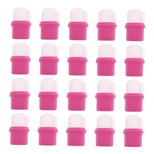 Didiseaon 20pcs Professional Nail Remover Kit for Fingernail Polish Removal Dip Removal Soak off Cap Set