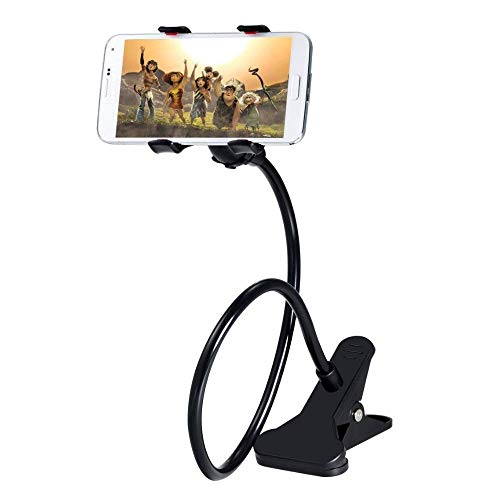 SANDA Soporte Teléfono Móvil. Versión Mejorada 2019 Más Resistente. Soporte Universal para Móvil con Brazo Extensible