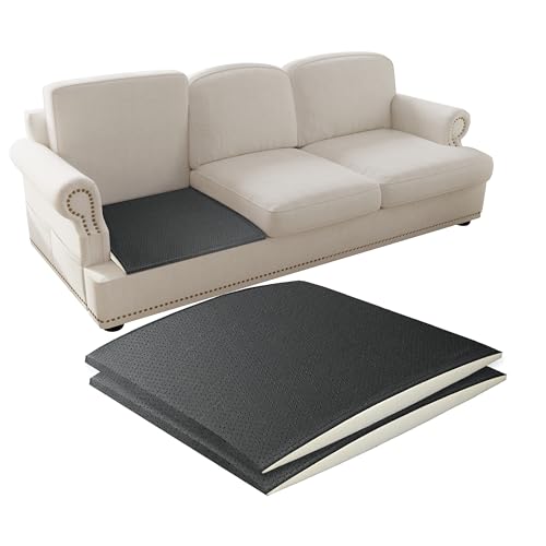 LELEFIDO Soporte de cojín de sofá de 52 x 52 cm, Espuma de reparación de sofá. Plancha de Espuma de Alta Densidad y Firmeza para Relleno de Sofás, Sillas, Sillones de Poliuretano Expandido