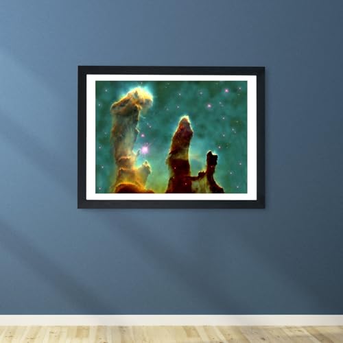 Petite affiche encadrée Eagle Nebula Spiffing Prints Hubble - 5
