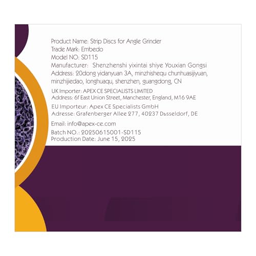 5PCS Strip Discs for Angle Grinder Paint Scraper Rust Remover for Metal,115mm Paint Stripper Abrasive Wheel Surface Polish Clean Tool 13 5PCS Strip Discs for Angle Grinder Paint Scraper Rust Remover for Metal,115mm Paint Stripper Abrasive Wheel Surface Polish Clean Tool - Image 13