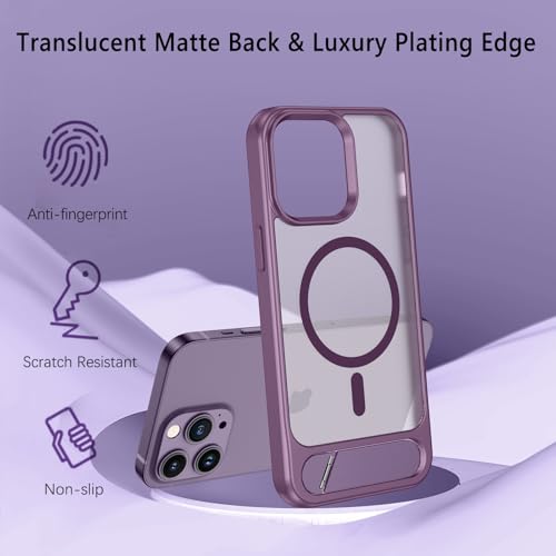 Coque iPhone 14 Pro Max anti-chute qui protège l'objectif avec son pied rétractable - 5