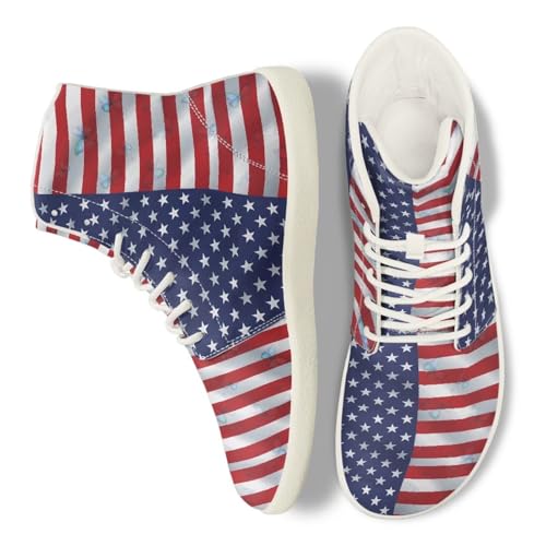 Belidome High Top Barefoot Shoes for Women Men Casual Flat Lace Up Sneaker Non Slip