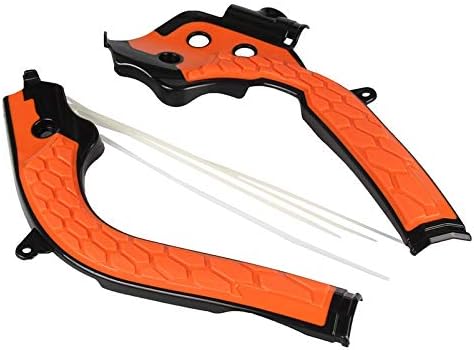 Motorcycle Frame Guards for Husqvarna TC125 FC250 FC350 FC450 2016-2018 Frame Protection (Color : Blue and Black)