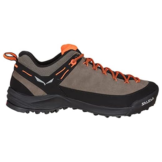 SALEWA MS Wildfire Leather, Zapatillas, para Mujer, Bungee Cord/Black, 43 EU
