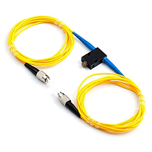 Connectors Fc Lc Sc/Upc/Apc Online Adjustable Attenuator Fiber Optic Attenuator Fiber Adapter Sc Fiber Optic Adapter Mechanical Adjustment - (Cn, Color: Lc Upc) #TOP1