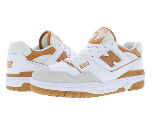 Image of Orange / White New Balance 550