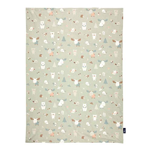 Alvi Babydecke Jersey Baby Forest 75x100 cm | 931790210