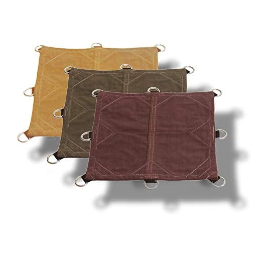 9X12 21oz Heavy Duty Canvas Tarp with D-Rings - Top Quality, Performance, and Protection