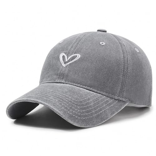TAGVO Gorra de béisbol para Hombre Mujeres - 100% algodón Gorra de béisbol Ajustable y Plegable, Gorra de béisbol Clásica Lavada con Bordado, Sombrero de Sol Protección UV