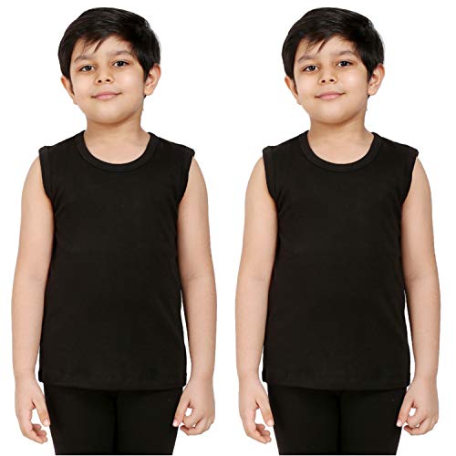 Image of Splash Kids (Unisex) Sleeveless Thermal Tops /Uppers - Pack of 2 Pcs.