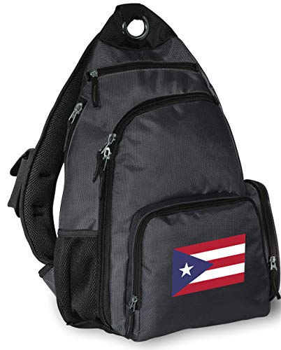 Puerto Rico Flag Backpack Cross Body Puerto Rico Sling Bag