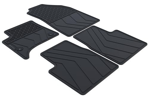 SOLO IL MEGLIO PER LA TUA AUTO - I nostri tappetini in gomma vengono misurati al millimetro utilizzando una moderna tecnologia di scansione laser 3D, garantendo una vestibilità perfetta. I tappetini in gomma sono realizzati in gomma TPE 100 % riciclabile e presentano un bordo rialzato di 10 mm. I tappetini vengono forniti con il sistema di fissaggio originale, se applicabile.