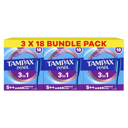 Tampax Pearl Super Plus Extra 3x18